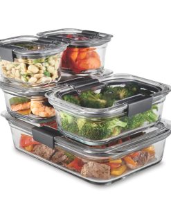 Set de 5 herméticos de vidrio Brilliance Rubbermaid 2118303